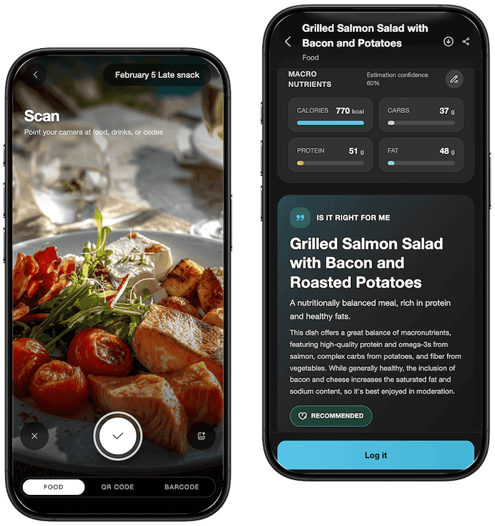 Eatibo scanning experience
